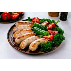 Grilled chicken and cheddar cheese sausage